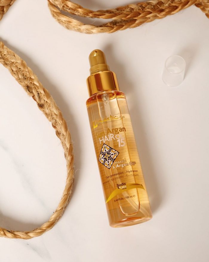 Sun argan hair oil