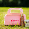 Glow and Protect Travel kit Pink